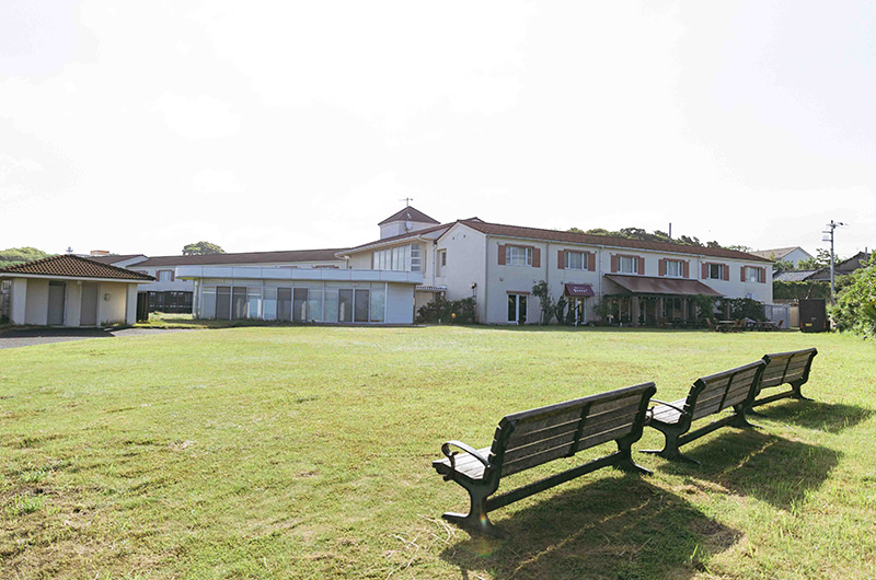 ファミリーオ館山 庭園