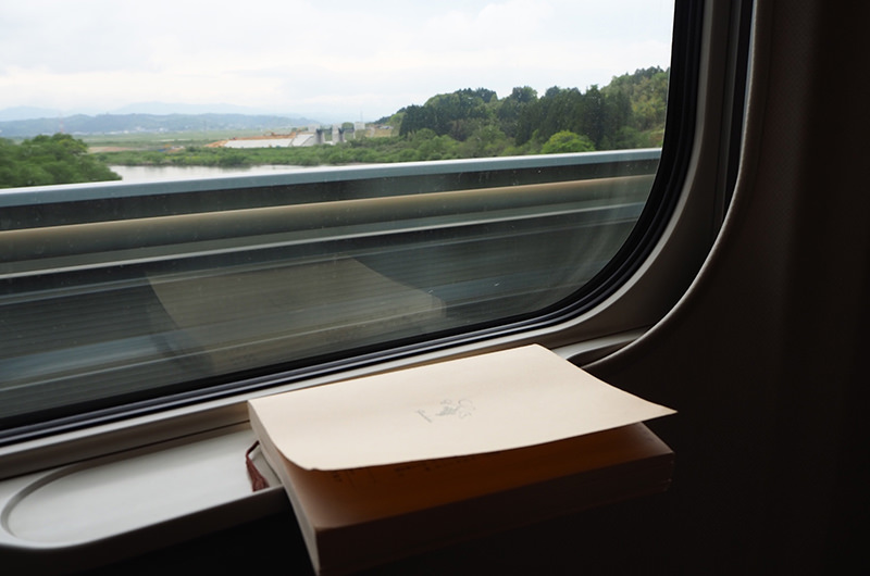 東北新幹線 車窓
