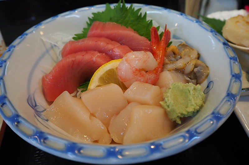 蔦屋 特製ホタテ定食