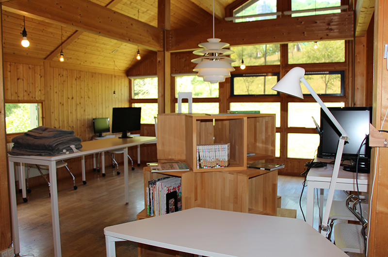 白馬ノルウェービレッジ　施設内