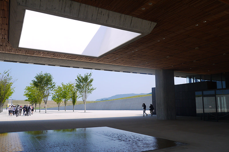 高田松原津波復興祈念公園　エントランス