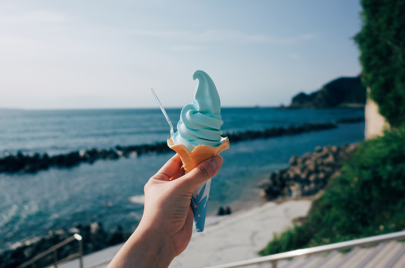日本海ソフトクリーム