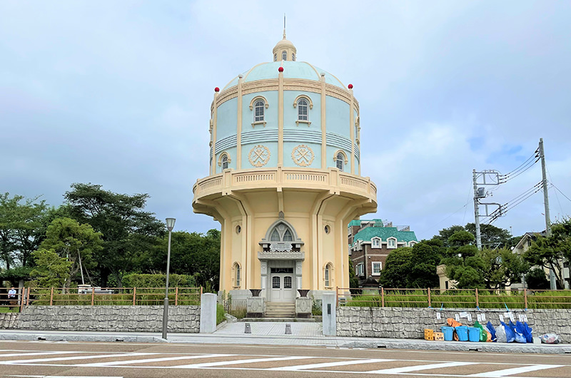 水戸市水道低区配水塔