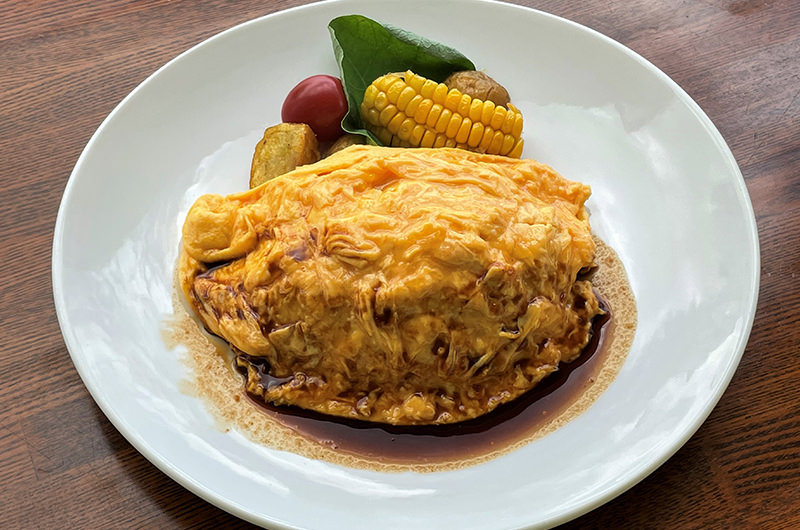 奥久慈たまごのふわっとろオムライス