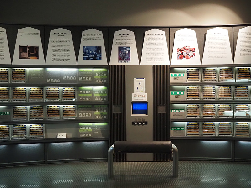 天童市将棋資料館　館内