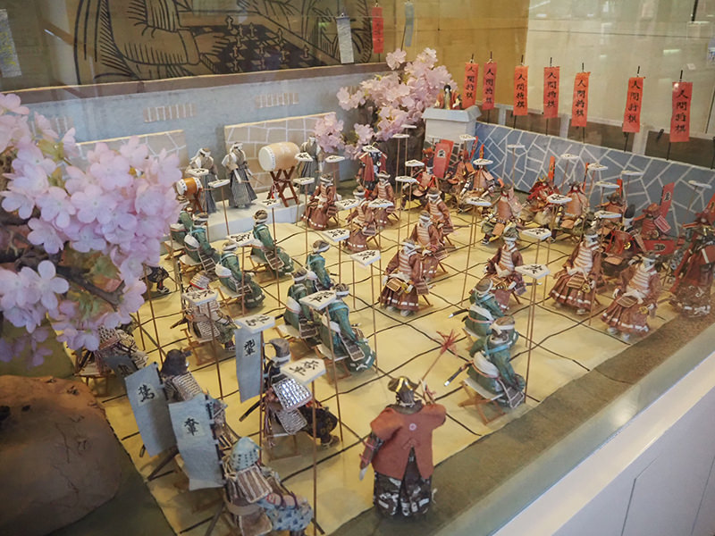 天童市将棋資料館　館内