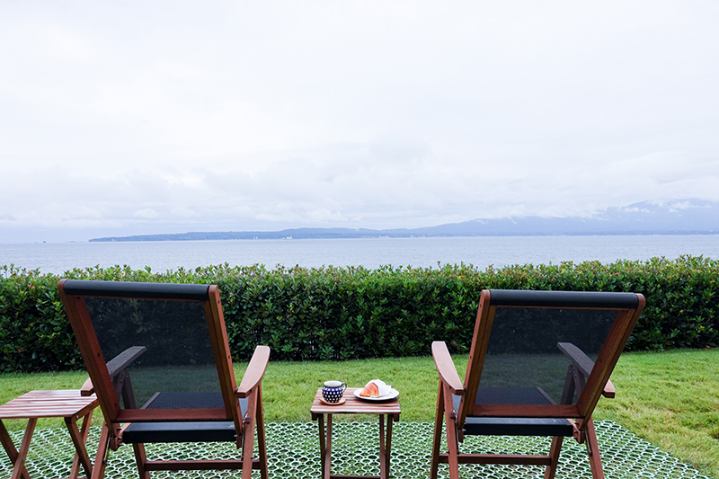 しまふうみ　テラス席