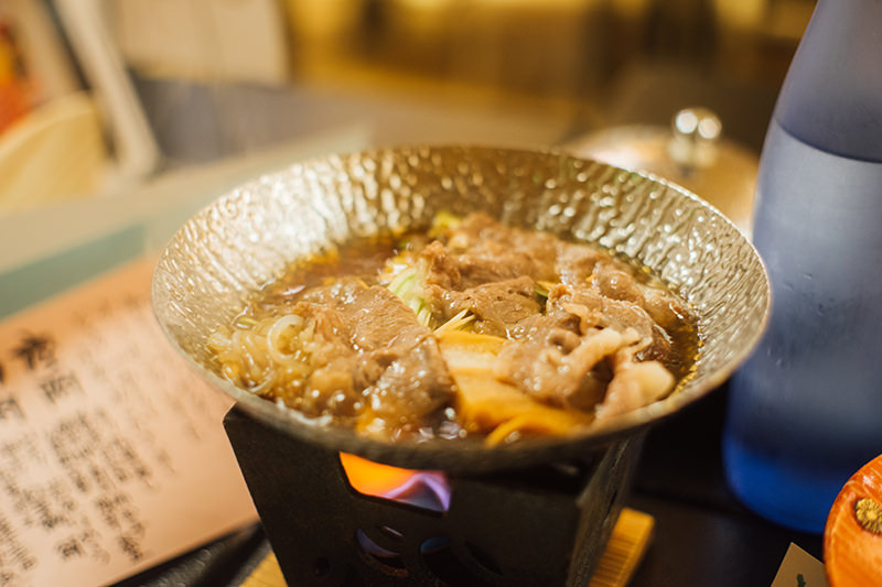 上州ブランド赤城牛のすき焼き