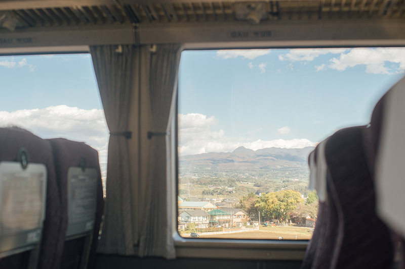 新前橋駅から渋川駅間　車窓
