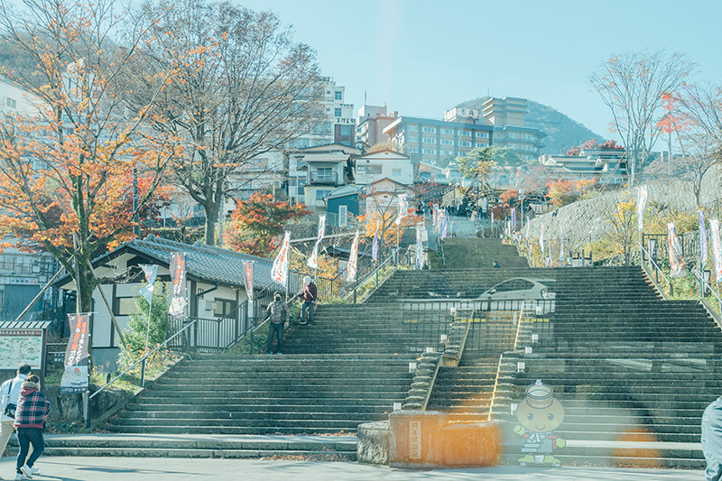 伊香保温泉　石段