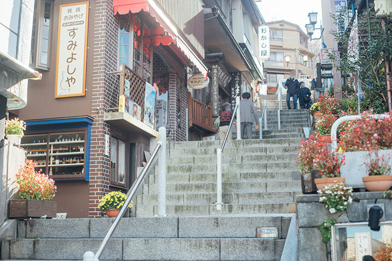 伊香保温泉　石段