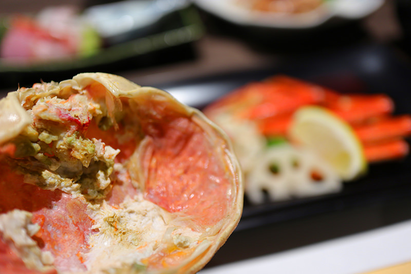 ずわい蟹姿盛り