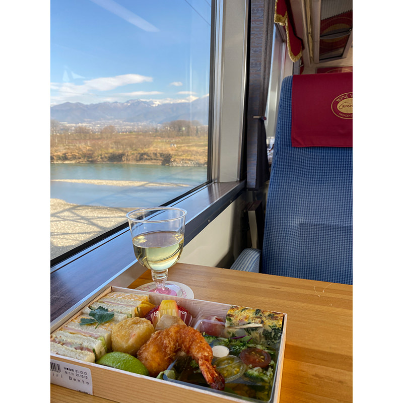 白ワイン　のんびりべんとう