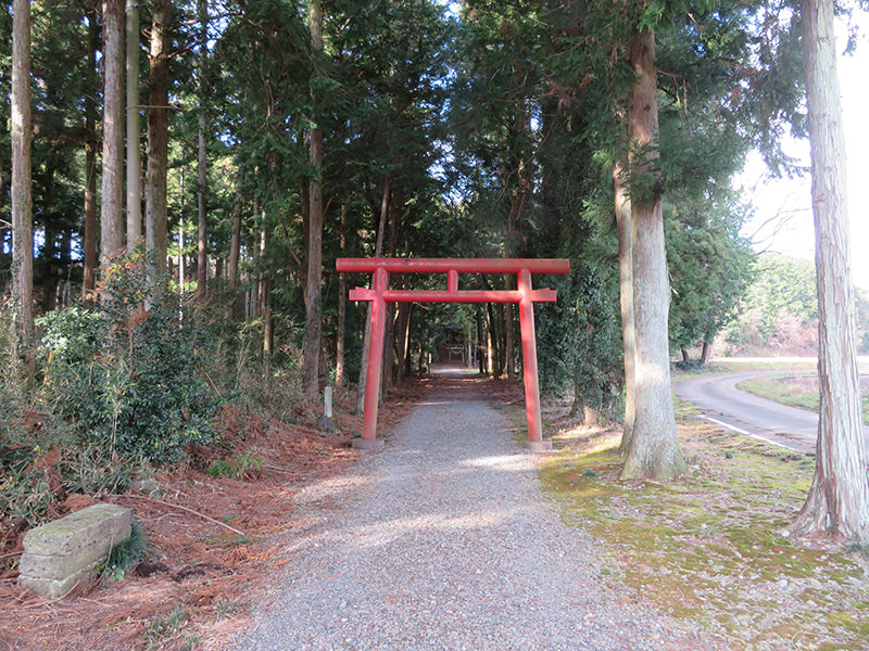 玉藻稲荷神社　参道