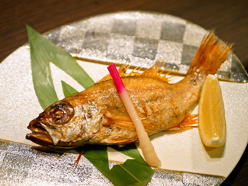 ノドグロの姿焼き