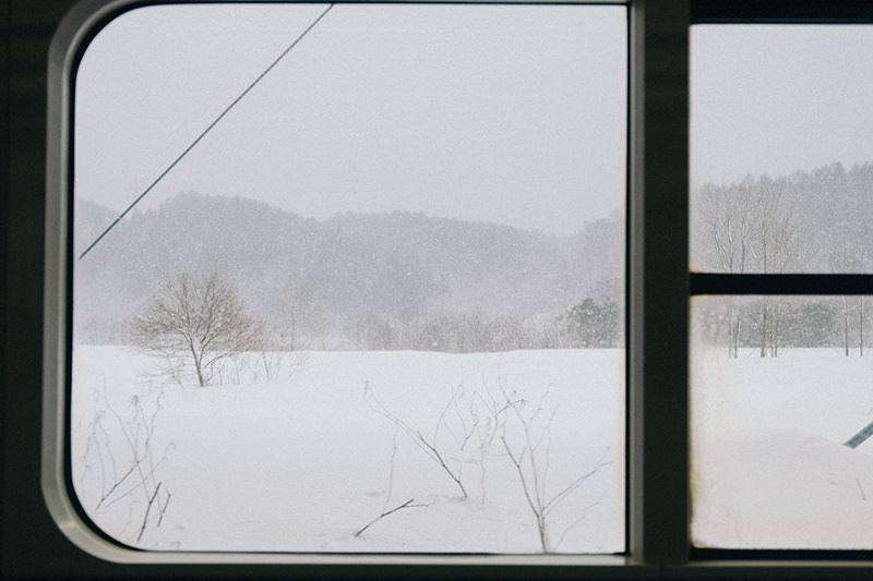 奥羽本線　車窓