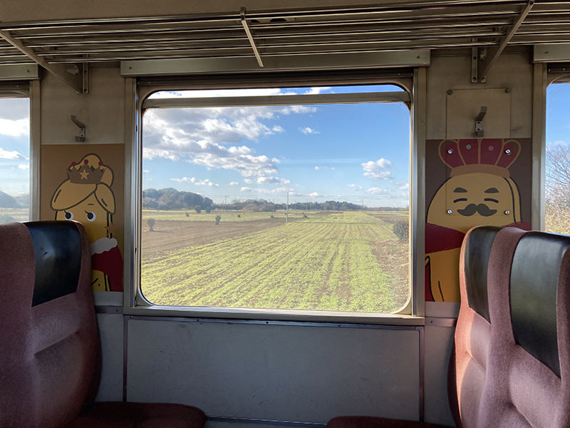 ひたちなか海浜鉄道　車窓
