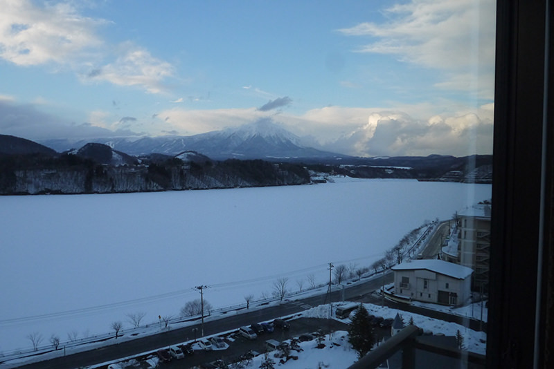 ホテル紫苑　部屋からの眺め