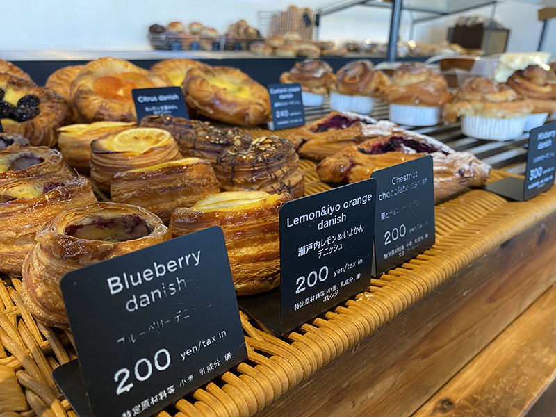 ブラフベーカリー　店内