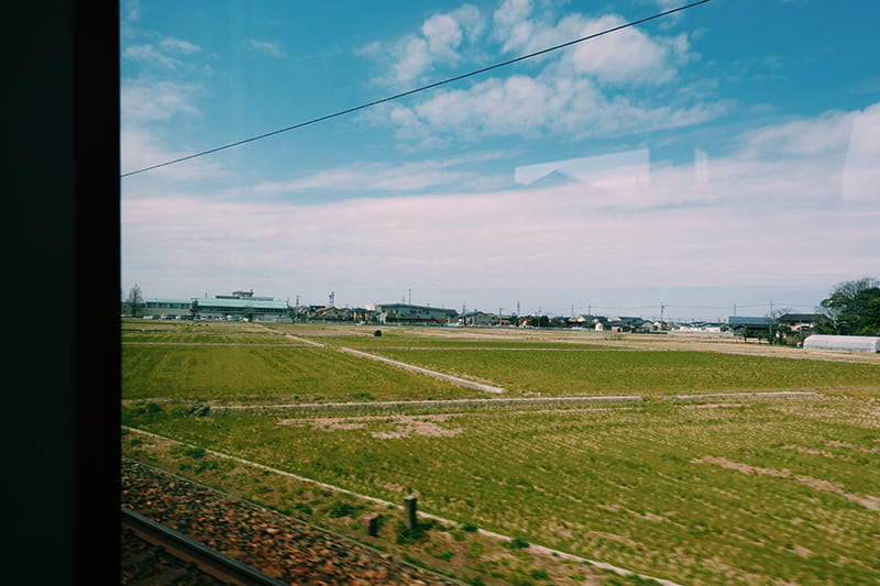 特急しらさぎ　車窓