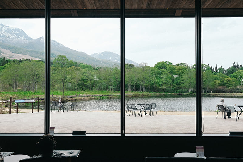 ラウンジからの景色