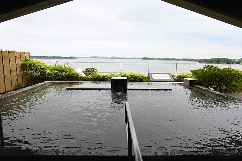 展望露天風呂　八百八島