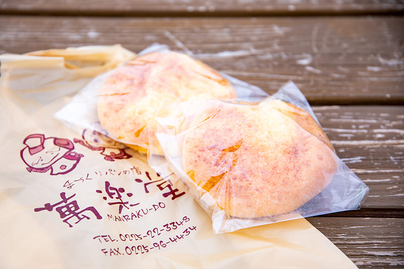 萬楽堂の元祖メロンパン