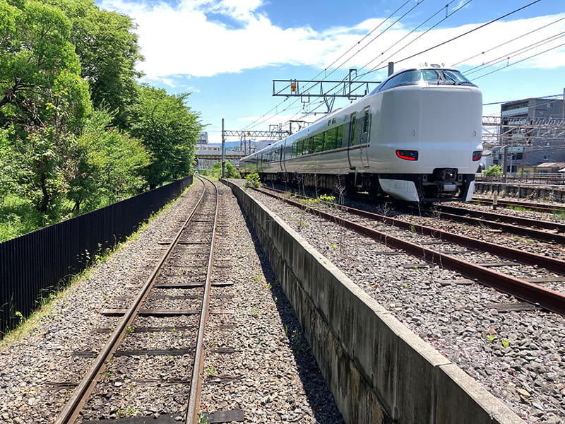 SLスチーム号　車窓