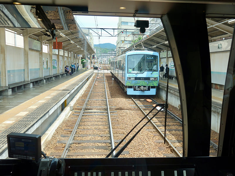 ひえい　前面展望