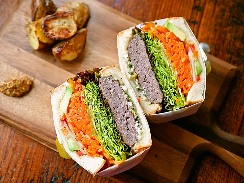 べジビエバーグサンド