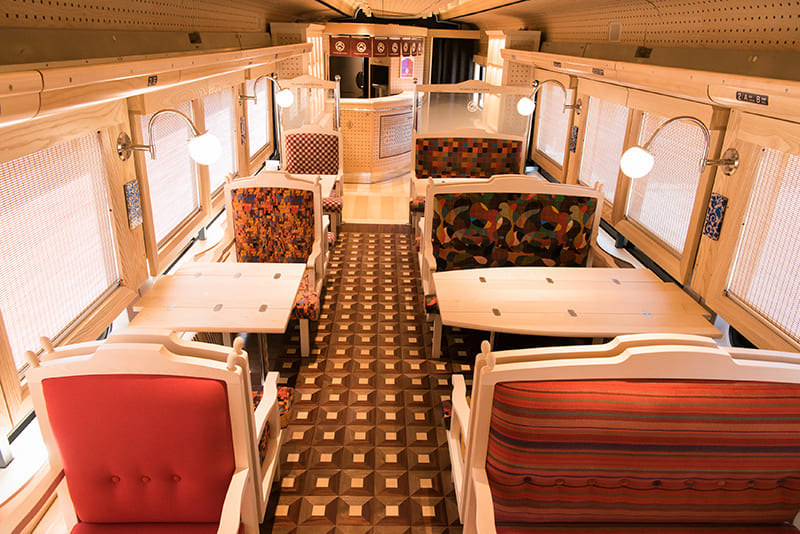 富士山ビュー特急　内装