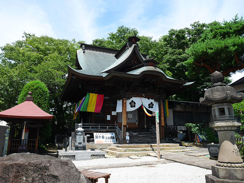 最上三十三観音 第10番 上ノ山観音（真言宗 水岸山 観音寺）