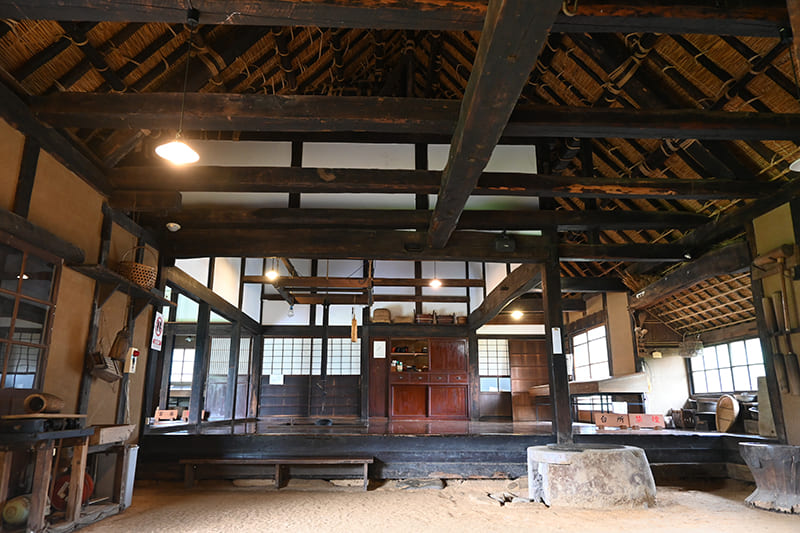 南部曲り家　内部