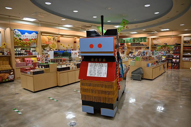 チャグチャグ馬コのオブジェ