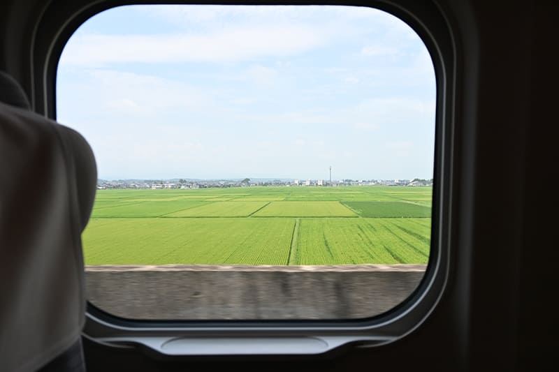 東北新幹線はやぶさ　車窓