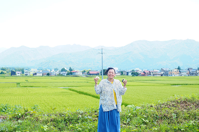 田園風景　筆者