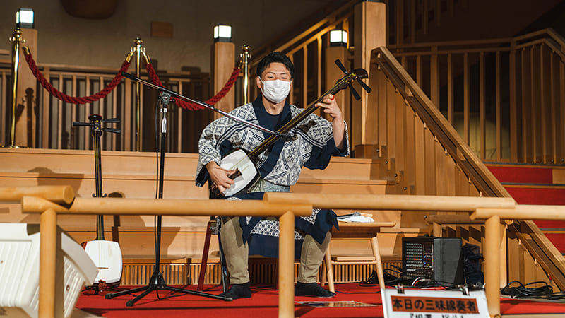 南部屋・海扇閣　津軽三味線ライブ