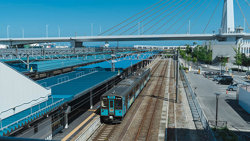 青い森鉄道　青森駅