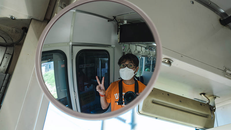 青い森鉄道　車内