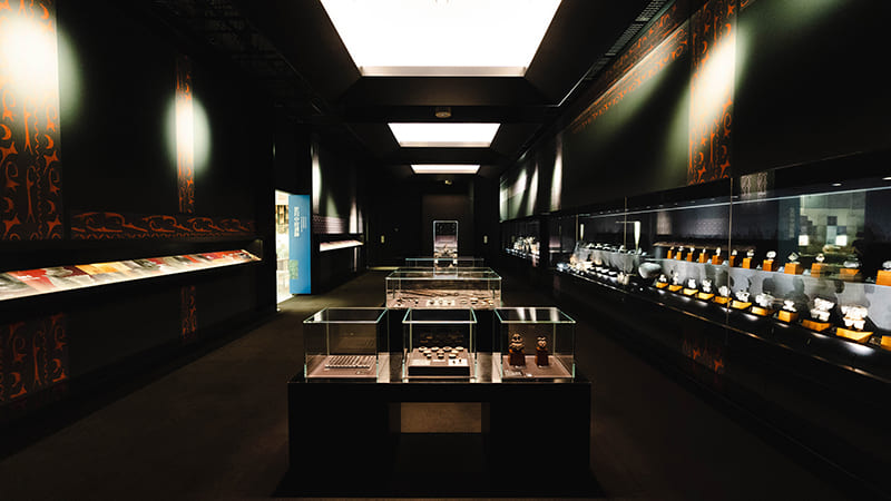 是川縄文館　館内