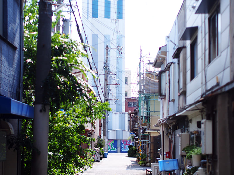 北加賀屋の街並み