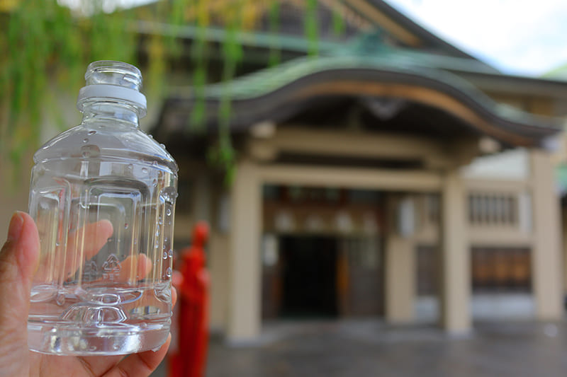 笠の露　山中温泉の源泉