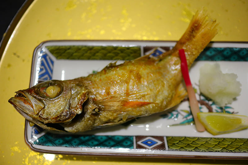 のどぐろ　珠洲の塩焼き