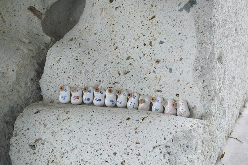 シウマイ像　崎陽軒の醤油入れ