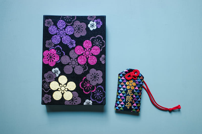 大阪天満宮　御朱印帳　厄除けお守り