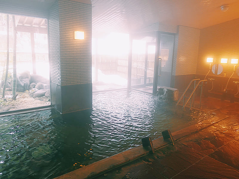 嵐渓荘　大浴場