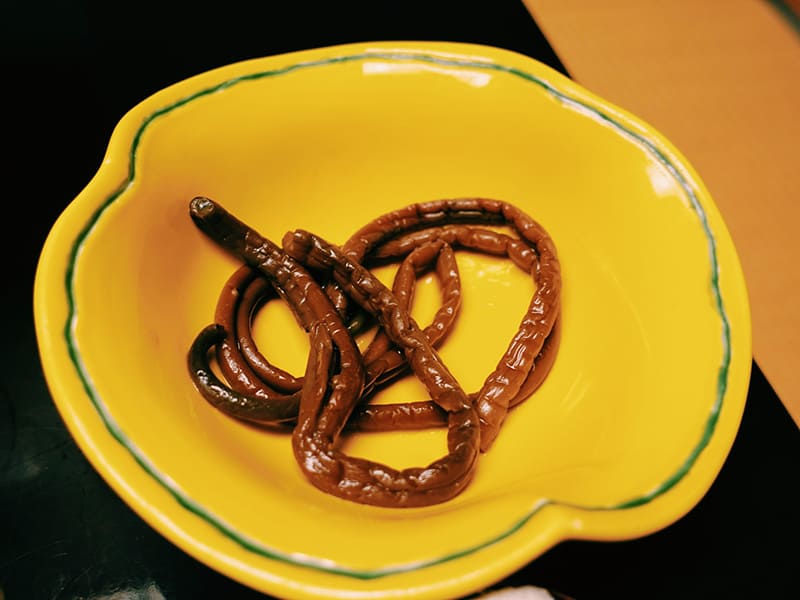 嵐渓荘　ぜんまいの一本煮