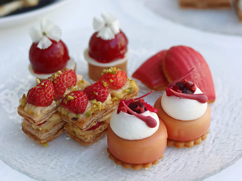 WhiteChocolate＆Strawberry Afternoon Tea　2段目