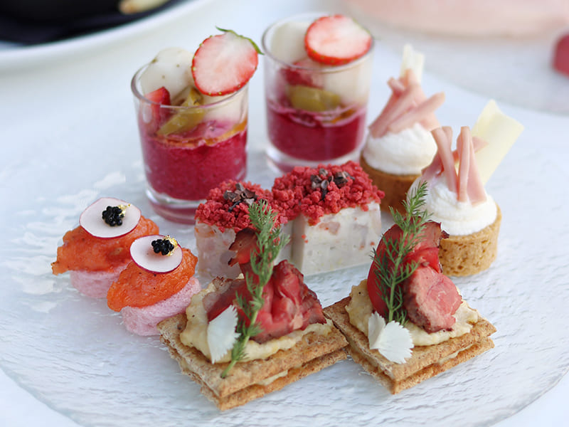 WhiteChocolate＆Strawberry Afternoon Tea　3段目