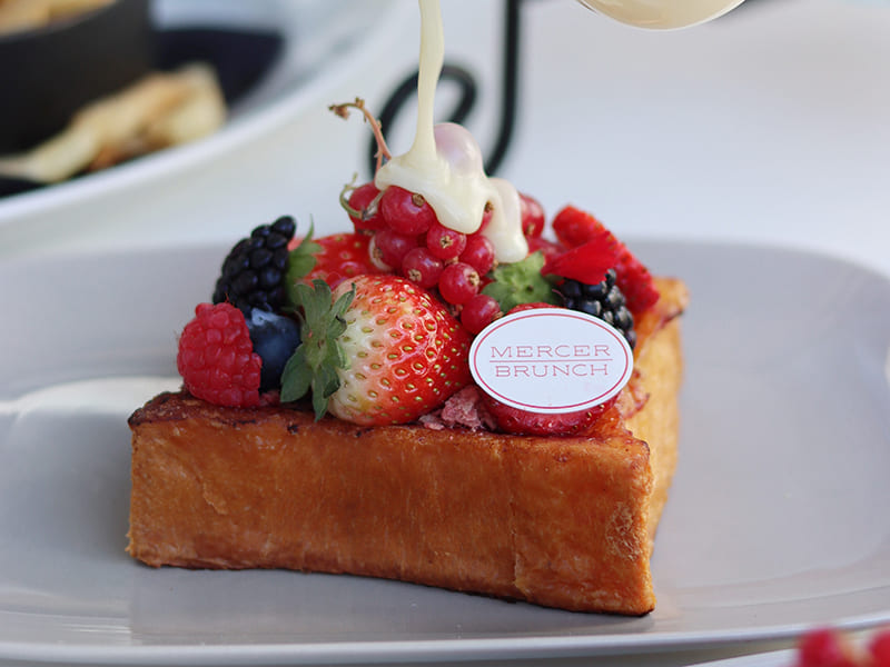 WhiteChocolate＆Strawberry Afternoon Tea　フレンチトースト